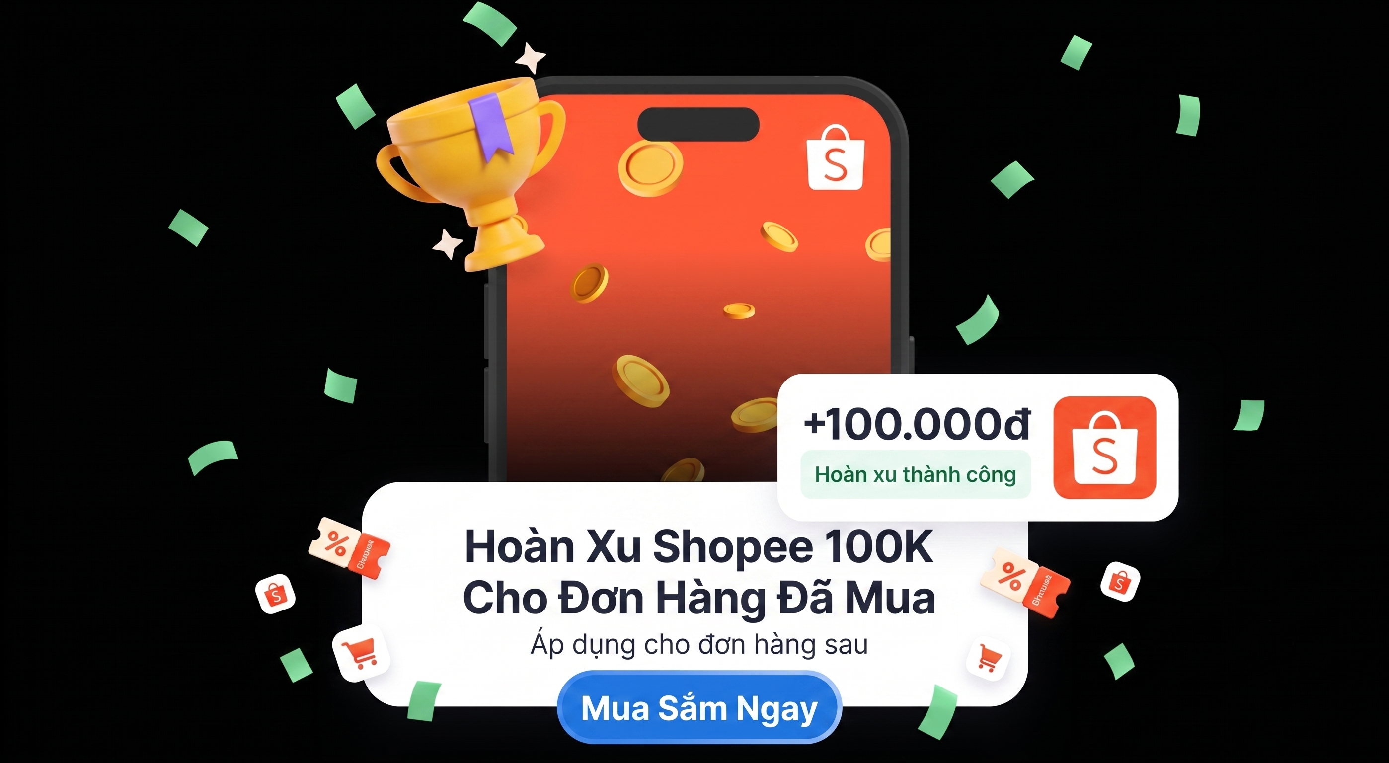 Ưu đãi hoàn tiền Bonux